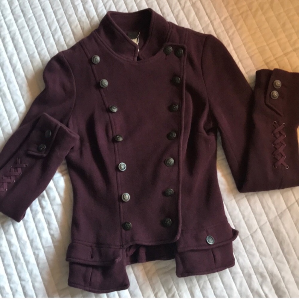 Free People Military Jacket